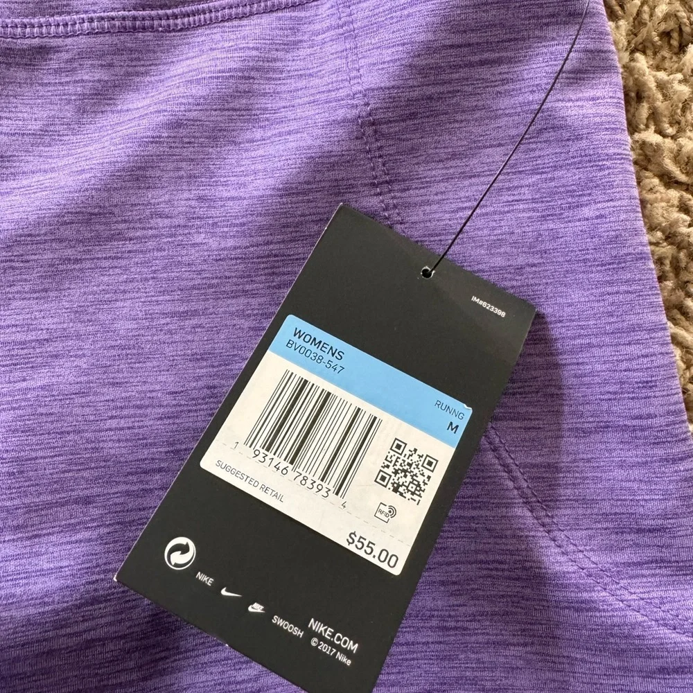 BRAND NEW Woman’s Nike dri-fit crop length running leggings - Picture 7 of 8